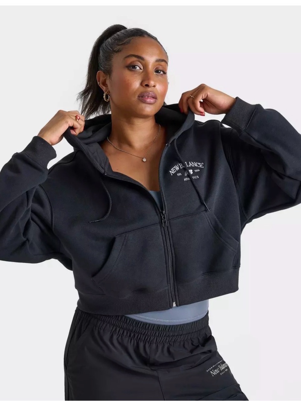 New Balance Oversized Full Zip Hoodie NWT
Size Medium